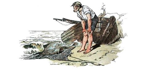 “The Fisherman and His Wife”: A Folktale Exploring Themes of Greed and Contentment!